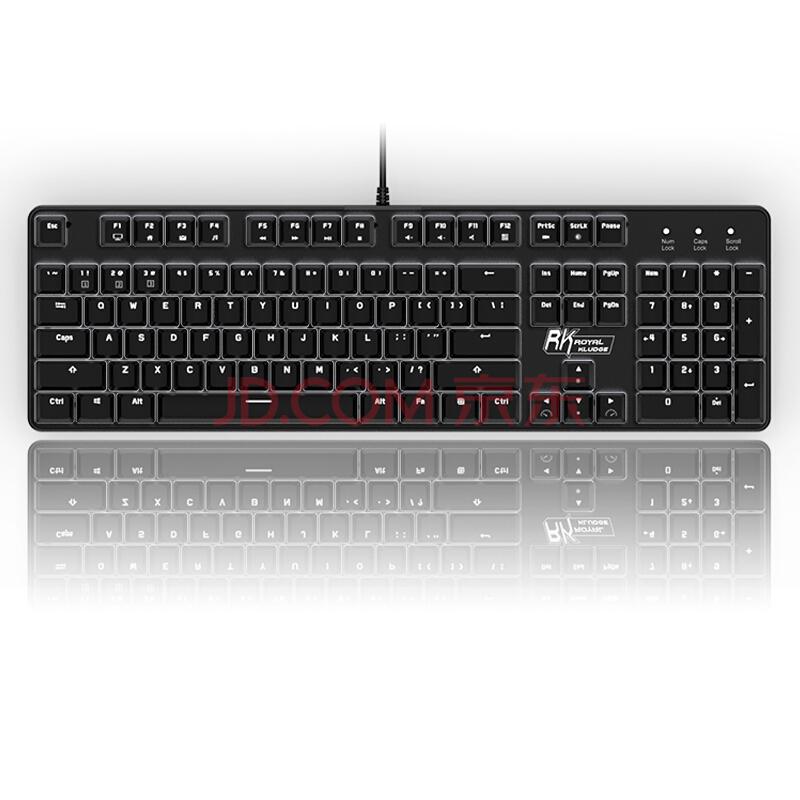 ROYAL KLUDGE K920C 104键机械键盘 Cherry轴 单色背光 红轴269元