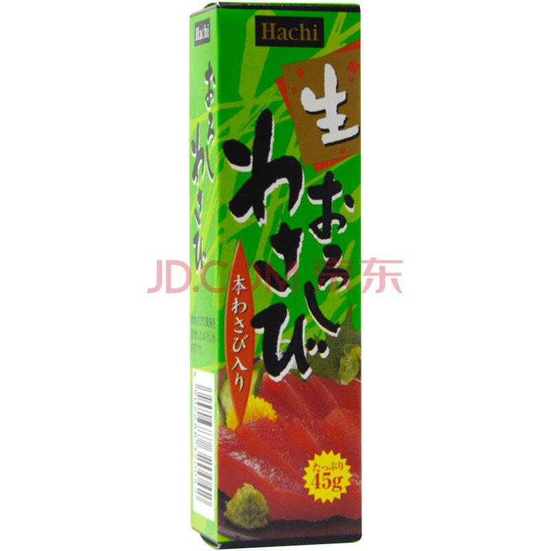 日本进口 生活派hachi绿芥末 日料芥末酱辣根盒装45g *3件38.85元（合12.95元/件）