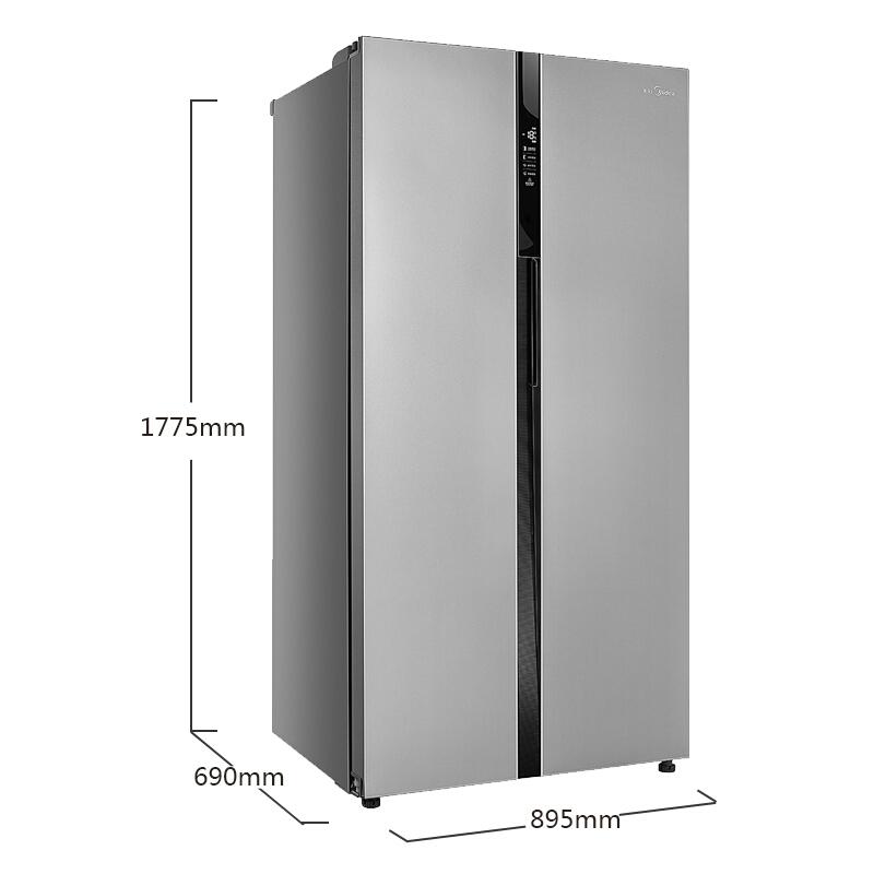 Midea 美的 BCD-520WKM(E) 520升 风冷无霜 纤薄机身对开门冰箱