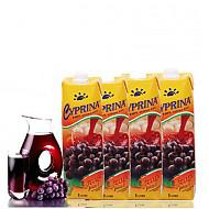 塞浦丽娜（Cyprina）葡萄果汁 1L*4瓶 整箱 塞浦路斯进口 *3件112.5元（合37.5元/件）