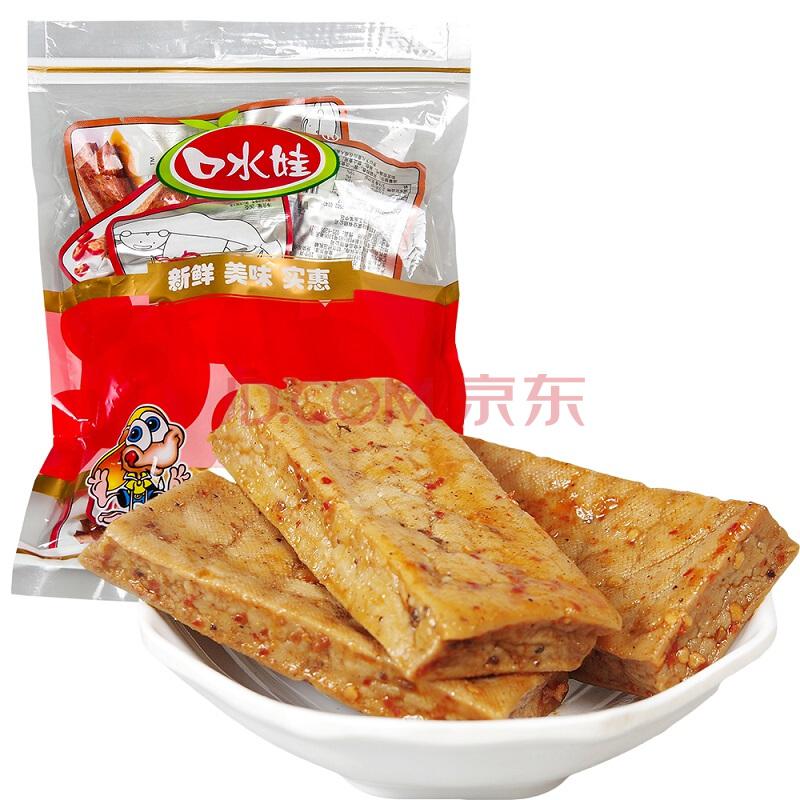 【京东超市】口水娃 香辣味豆腐干口水豆干 豆腐干零食 260g/袋