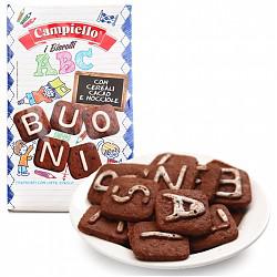 CABELLO 卡贝罗字母形巧克力榛子谷物饼干300g