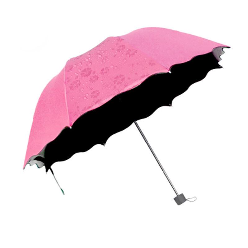 春笑  遇水开花雨伞三折叠太阳伞
