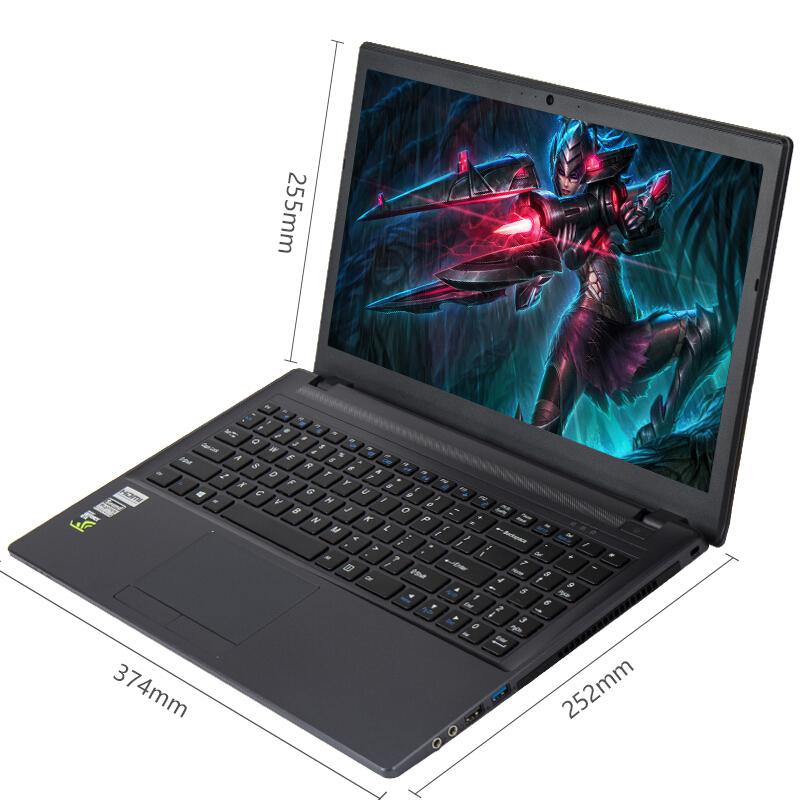 神舟战神 T6-X4D1 15.6英寸游戏笔记本 （G4560 4G 1T GTX1050 2G独显 WIN10 ）