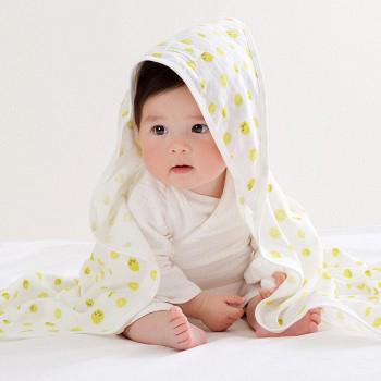 PurCotton全棉时代 婴幼儿纯棉纱布抱被80*80cm+凑单品