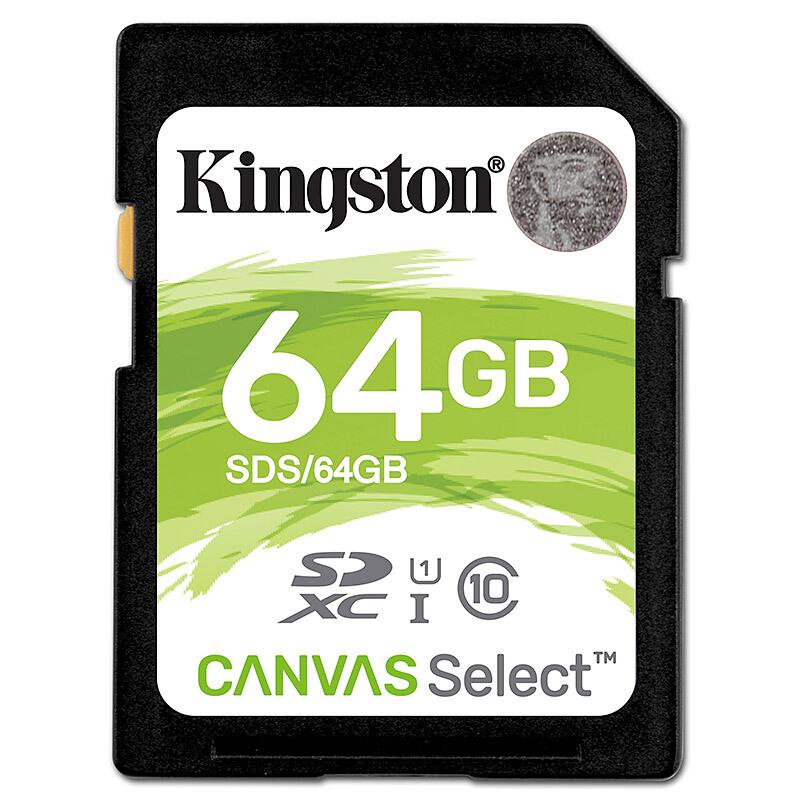 金士顿 64GB  高速相机电脑存储卡