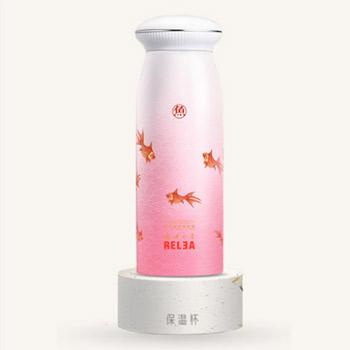 中国国家博物馆 中国风红彩金鱼 焖烧罐 500ml