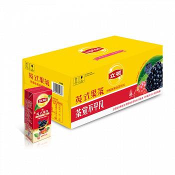 立顿 英式果茶野莓味250ml*24盒