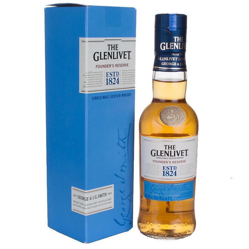 THE GLENLIVET格兰威特 单一麦芽苏格兰威士忌始人甄选系列200ml*3件