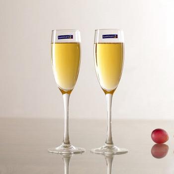 乐美雅（Luminarc）品位香槟杯 红酒葡萄酒杯 无铅玻璃高脚杯 16CL 2只装29.9元