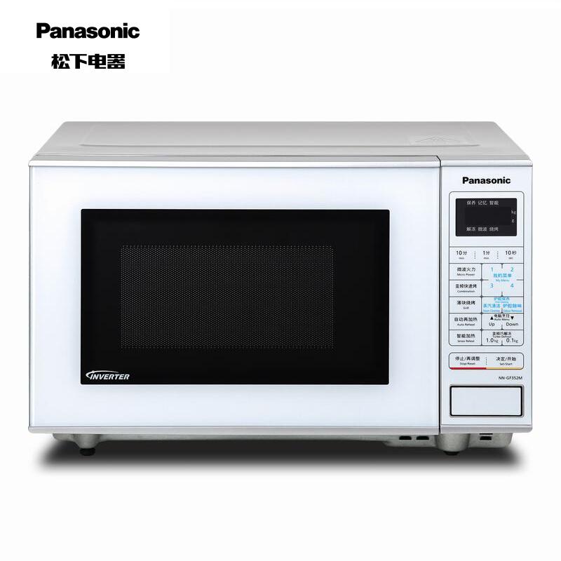 松下（Panasonic）NN-GF352M平板式变频微波炉一级能效23升999元