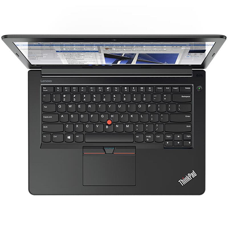 3日10点：Lenovo 联想 ThinkPad 轻薄系列 E475（20H4A00MCD）14英寸笔记本电脑（A6-9500B 8G 256GSSD 2G独显 Win10）