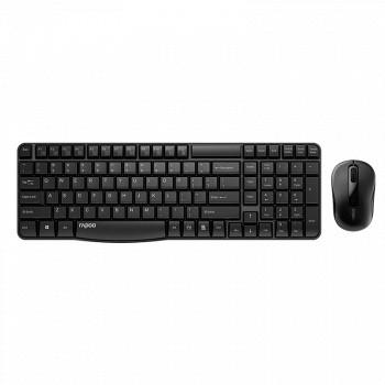 雷柏（Rapoo） X1800S 无线鼠标键盘套装 黑色69元