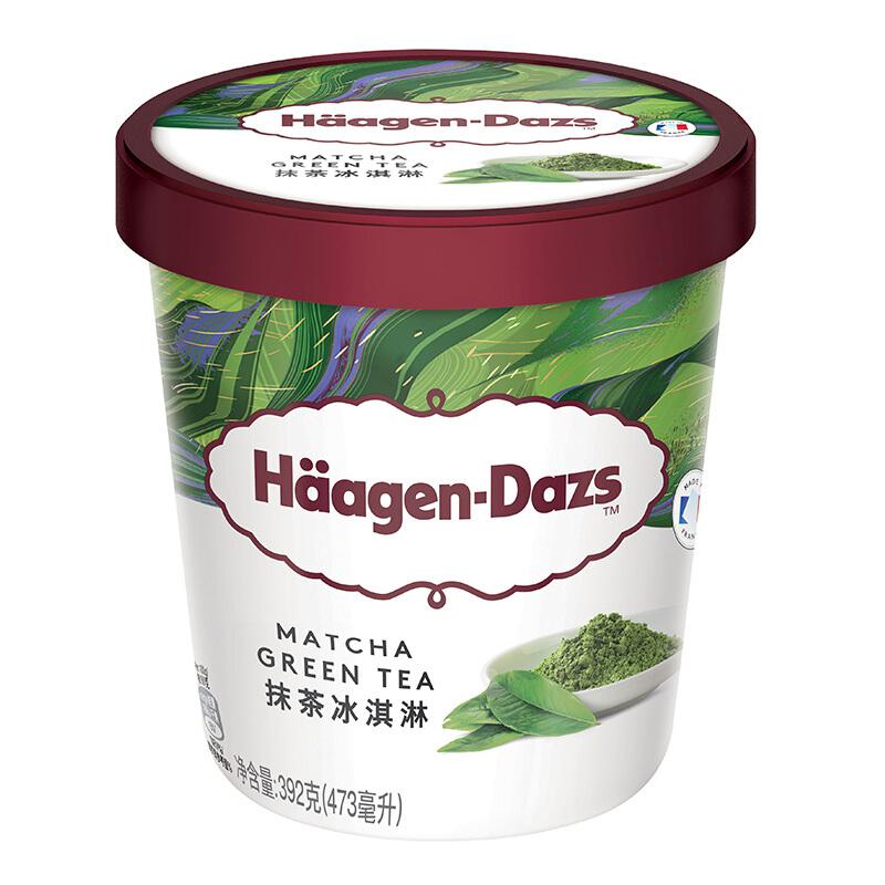 哈根达斯 抹茶口味冰淇淋392g*2件 +凑单品