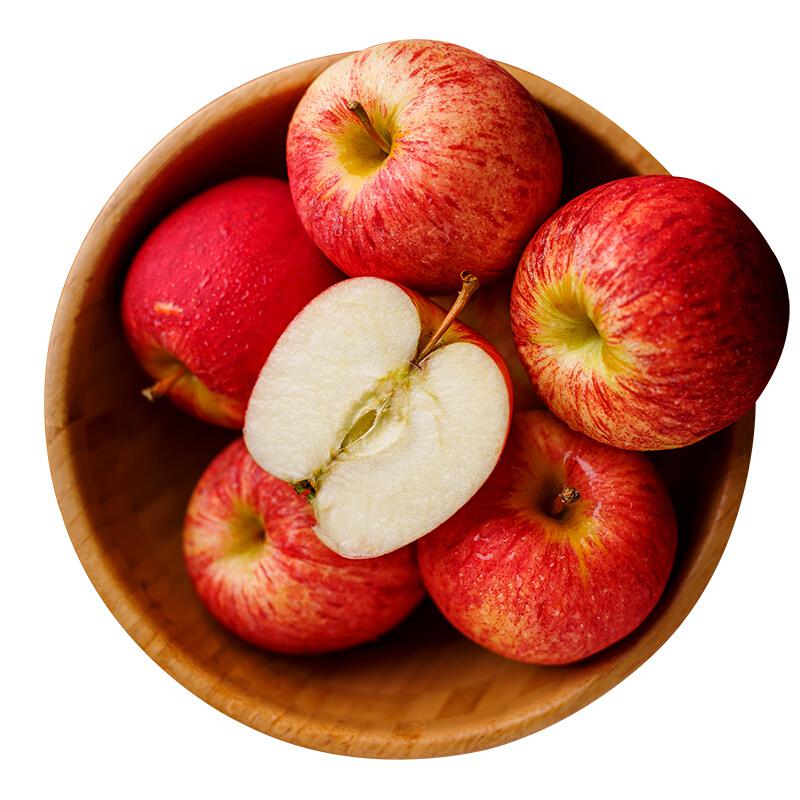 泉盛隆 星云加力果 苹果 12个 70-75mm 总重约2kg 新鲜水果