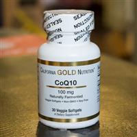 California Gold Nutrition加州黄金营养 心脏健康辅酶CoQ10, 100 mg*30粒 折后$4.46，到手约￥28