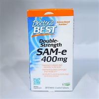 美国Doctor's Best 倍量型SAM-e抗焦虑保护肝脏和关节养护胶囊 400mg*30粒 特价$19.57，到手约￥124